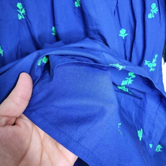 NEW Hatley Maddy Popover Dress Embroidered Flowers Size Small - Picture 9 of 12